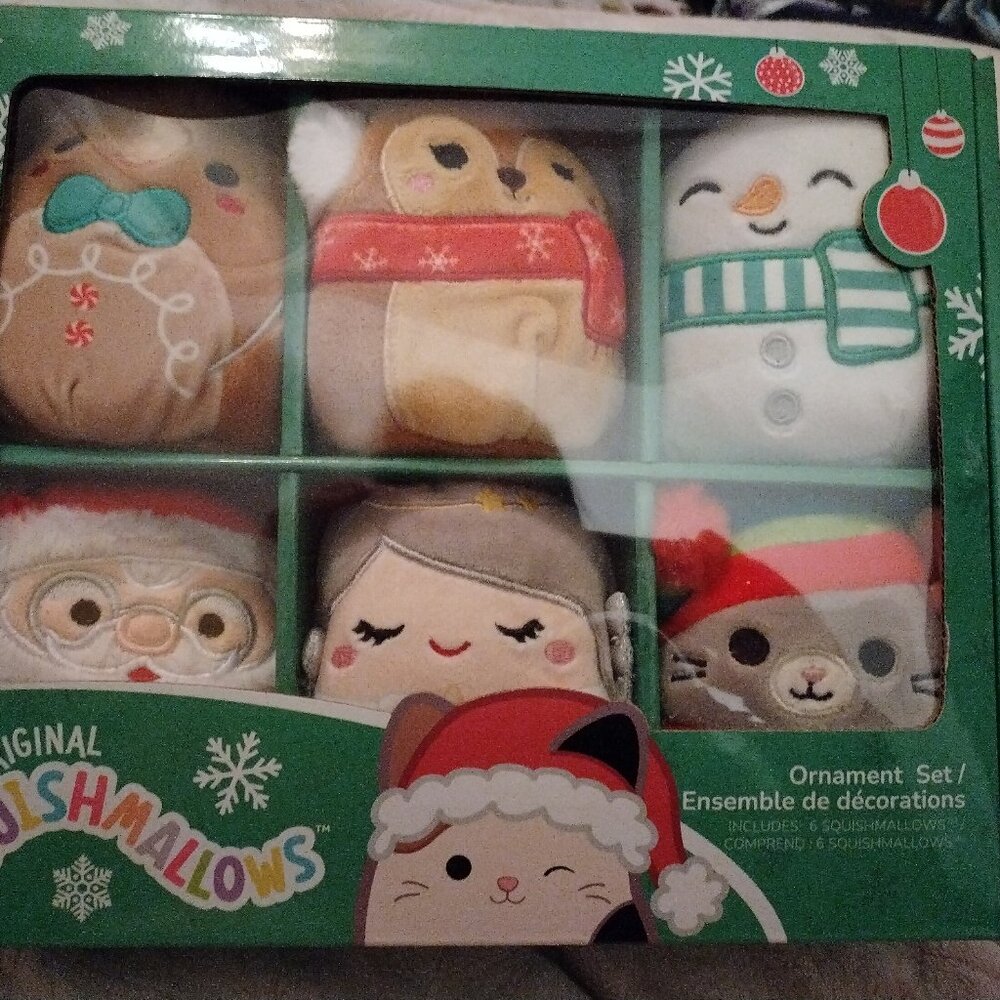 Squishmallows Ornaments Set
